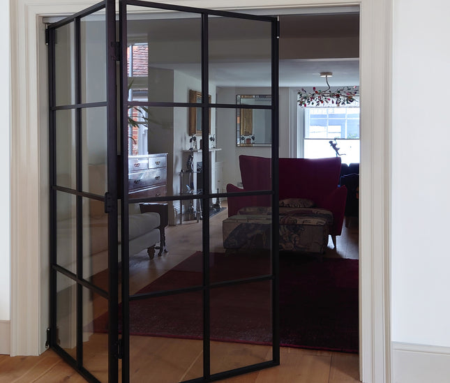 aluminium framed folding doors with premium panel design