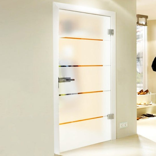 Glass hinged door - Up to 2 x 1000mm x 2100mm