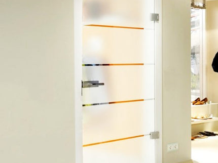 Glass hinged door - Up to 1000mm x 2300mm