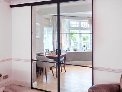 Fitting PMF double sliding door
