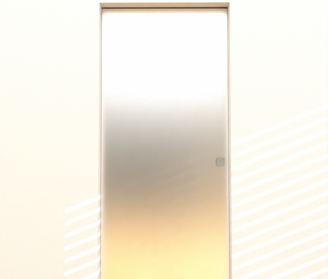 Fitting glass pocket door up to 1000mm x 2500mm