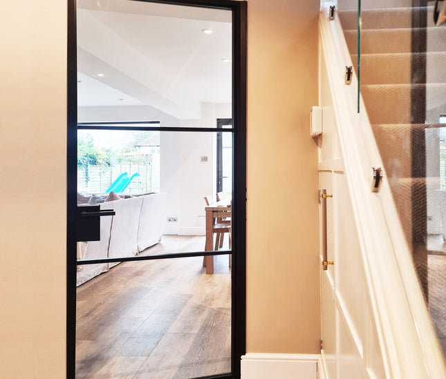hallway premium aluminium doors