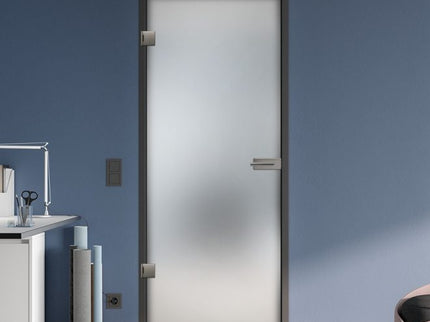 Fitting glass hinged door up to 1000mm x 2300mm