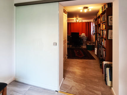 Glass basic sliding door - Up to 1000mm x 2500mm
