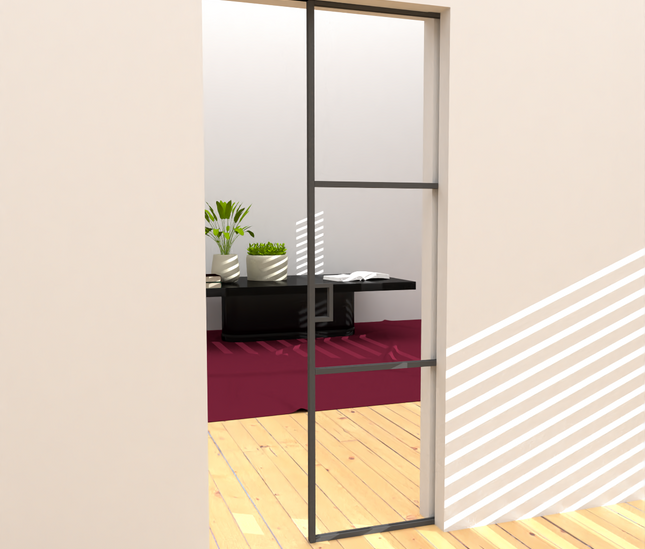 pocket metal door