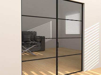 designer metal folding door