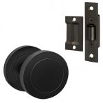 Round Door Knob & Roller Catcher