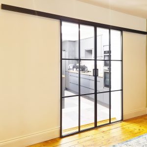 elegant sliding aluminium door