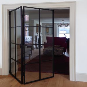 aluminium framed folding doors with premium panel design